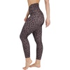 image:imageYogalicious High Waist Squat Proof Soft Printed Leggings for WomenSexy Leopard Brown