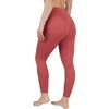 image:imageYogalicious High Waist Squat Proof Soft Printed Leggings for WomenTerracotta