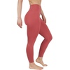 image:imageYogalicious High Waist Squat Proof Soft Printed Leggings for WomenTerracotta