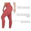 image:imageYogalicious High Waist Squat Proof Soft Printed Leggings for WomenTerracotta