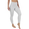 image:imageYogalicious High Waist Squat Proof Soft Printed Leggings for WomenWhite