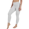 image:imageYogalicious High Waist Squat Proof Soft Printed Leggings for WomenWhite