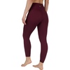 image:imageYogalicious High Waist Squat Proof Soft Printed Leggings for WomenWindsor Wine