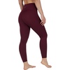 image:imageYogalicious High Waist Squat Proof Soft Printed Leggings for WomenWindsor Wine
