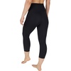 image:imageYogalicious High Waist Squat Proof Yoga Capri Leggings with Side Pockets for WomenBlack Lux Super High Waist With Pocket