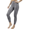 image:imageYogalicious High Waist Ultra Soft 78 Ankle Length Leggings with Pockets for WomenBlack Nude Tech Elastic Free W Pocket