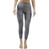 image:imageYogalicious High Waist Ultra Soft 78 Ankle Length Leggings with Pockets for WomenBlack Nude Tech Elastic Free W Pocket