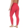 image:imageYogalicious High Waist Ultra Soft 78 Ankle Length Leggings with Pockets for WomenDeep Claret Nude Tech