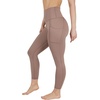 image:imageYogalicious High Waist Ultra Soft 78 Ankle Length Leggings with Pockets for WomenLeafless Tree WPocket