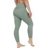 image:imageYogalicious High Waist Ultra Soft 78 Ankle Length Leggings with Pockets for WomenLily Pad Lux