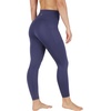 image:imageYogalicious High Waist Ultra Soft 78 Ankle Length Leggings with Pockets for WomenSkipper Blue WPocket