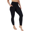 image:imageYogalicious Squat Proof Fleece Lined Legging High Waisted Thermal Winter Running Pants for WomenBlack WPocket