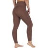 image:imageYogalicious Squat Proof Fleece Lined Legging High Waisted Thermal Winter Running Pants for WomenCoffee Quartz WPocket