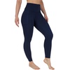 image:imageYogalicious Squat Proof Fleece Lined Legging High Waisted Thermal Winter Running Pants for WomenDark Navy WPocket