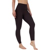 image:imageYogalicious Squat Proof Fleece Lined Legging High Waisted Thermal Winter Running Pants for WomenEspresso