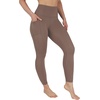 image:imageYogalicious Squat Proof Fleece Lined Legging High Waisted Thermal Winter Running Pants for WomenLeafless Tree WPocket