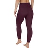 image:imageYogalicious Squat Proof Fleece Lined Legging High Waisted Thermal Winter Running Pants for WomenMauve Wine