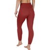 image:imageYogalicious Squat Proof Fleece Lined Legging High Waisted Thermal Winter Running Pants for WomenRustic Cognac