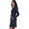 image:imageYogalicious Ultra Plush Cozy Fleece RobeDark Navy