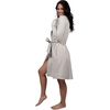 image:imageYogalicious Ultra Plush Cozy Fleece RobeHeather Grey