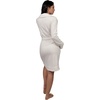 image:imageYogalicious Ultra Plush Cozy Fleece RobeHeather Snow