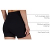 image:imageYogalicious Womens 5 7 High Waisted Biker Shorts Squat Proof Workout Yoga Short 2 PackBlack 5 Single Pack