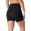 image:imageYogalicious Womens 5 7 High Waisted Biker Shorts Squat Proof Workout Yoga Short 2 PackBlack WPocket  Black No Pocket 5