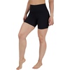 image:imageYogalicious Womens 5 7 High Waisted Biker Shorts Squat Proof Workout Yoga Short 2 PackBlackBlack 5 Elastic Free