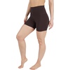 image:imageYogalicious Womens 5 7 High Waisted Biker Shorts Squat Proof Workout Yoga Short 2 PackChocolatetorte WPocket  Black No Pocket 5