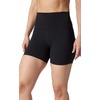image:imageYogalicious Womens 5 7 High Waisted Biker Shorts Squat Proof Workout Yoga Short 2 PackDeep PeriwinkleBlack 5 Elastic Free