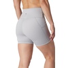 image:imageYogalicious Womens 5 7 High Waisted Biker Shorts Squat Proof Workout Yoga Short 2 PackHtr Grey WPocket  Black No Pocket 5