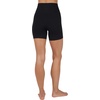 image:imageYogalicious Womens 5 7 High Waisted Biker Shorts Squat Proof Workout Yoga Short 2 PackHtrgreyBlack 5