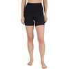 image:imageYogalicious Womens 5 7 High Waisted Biker Shorts Squat Proof Workout Yoga Short 2 PackLeafless TreeBlack