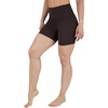 image:imageYogalicious Womens 5 7 High Waisted Biker Shorts Squat Proof Workout Yoga Short 2 PackLeopardbrownChocolatetorte 5