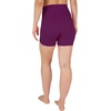 image:imageYogalicious Womens 5 7 High Waisted Biker Shorts Squat Proof Workout Yoga Short 2 PackPlumcaspiaBlack 5