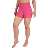 image:imageYogalicious Womens 5 7 High Waisted Biker Shorts Squat Proof Workout Yoga Short 2 PackRaspberrysorbetBlack 5