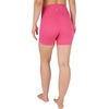 image:imageYogalicious Womens 5 7 High Waisted Biker Shorts Squat Proof Workout Yoga Short 2 PackRaspberrysorbetBlack 5