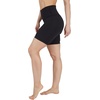 image:imageYogalicious Womens 5 7 High Waisted Biker Shorts Squat Proof Workout Yoga Short 2 PackSingle Pack Black 7 Elastic Free
