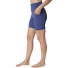 image:imageYogalicious Womens 5 7 High Waisted Biker Shorts Squat Proof Workout Yoga Short 2 PackSkipperblue WPocket  Htr Grey No Pocket 7