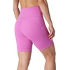 image:imageYogalicious Womens 5 7 High Waisted Biker Shorts Squat Proof Workout Yoga Short 2 PackSpring Crocus W Pocket  Black No Pocket 7