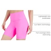 image:imageYogalicious Womens 5 7 High Waisted Biker Shorts Squat Proof Workout Yoga Short 2 PackSugarplumBlack 7