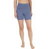 image:imageYogalicious Womens 5 7 High Waisted Biker Shorts Squat Proof Workout Yoga Short 2 PackWildwindBlack 5