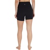 image:imageYogalicious Womens 5 7 High Waisted Biker Shorts Squat Proof Workout Yoga Short 2 PackWildwindBlack 5