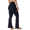 image:imageYogalicious Womens Flare Legging Crossover High Waisted Squat Proof Bootcut Yoga Pant 29315Black 29