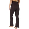 image:imageYogalicious Womens Flare Legging Crossover High Waisted Squat Proof Bootcut Yoga Pant 29315Chocolate Mousse 29