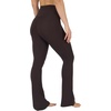 image:imageYogalicious Womens Flare Legging Crossover High Waisted Squat Proof Bootcut Yoga Pant 29315Chocolate Mousse 315