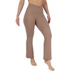 image:imageYogalicious Womens Flare Legging Crossover High Waisted Squat Proof Bootcut Yoga Pant 29315Leafless Tree 315