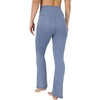 image:imageYogalicious Womens Flare Legging Crossover High Waisted Squat Proof Bootcut Yoga Pant 29315Symphony Blue 29