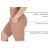 image:imageYogalicious Womens High Waisted Biker Shorts Workout Running Spandex Yoga Shorts 35 5 7 9Beaver Fur 9