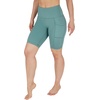 image:imageYogalicious Womens High Waisted Biker Shorts Workout Running Spandex Yoga Shorts 35 5 7 9Chinois Green 9
